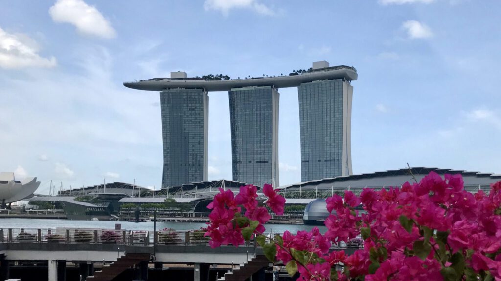 Ausblick in Singapur